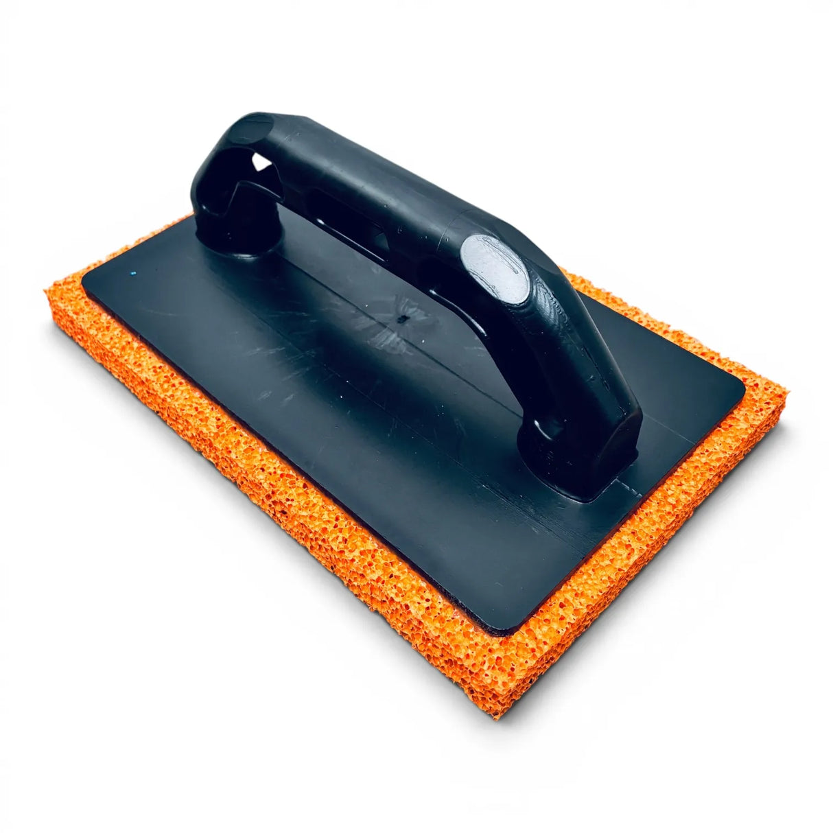 Frattazzo in gommaspugna arancione con supporto in ABS