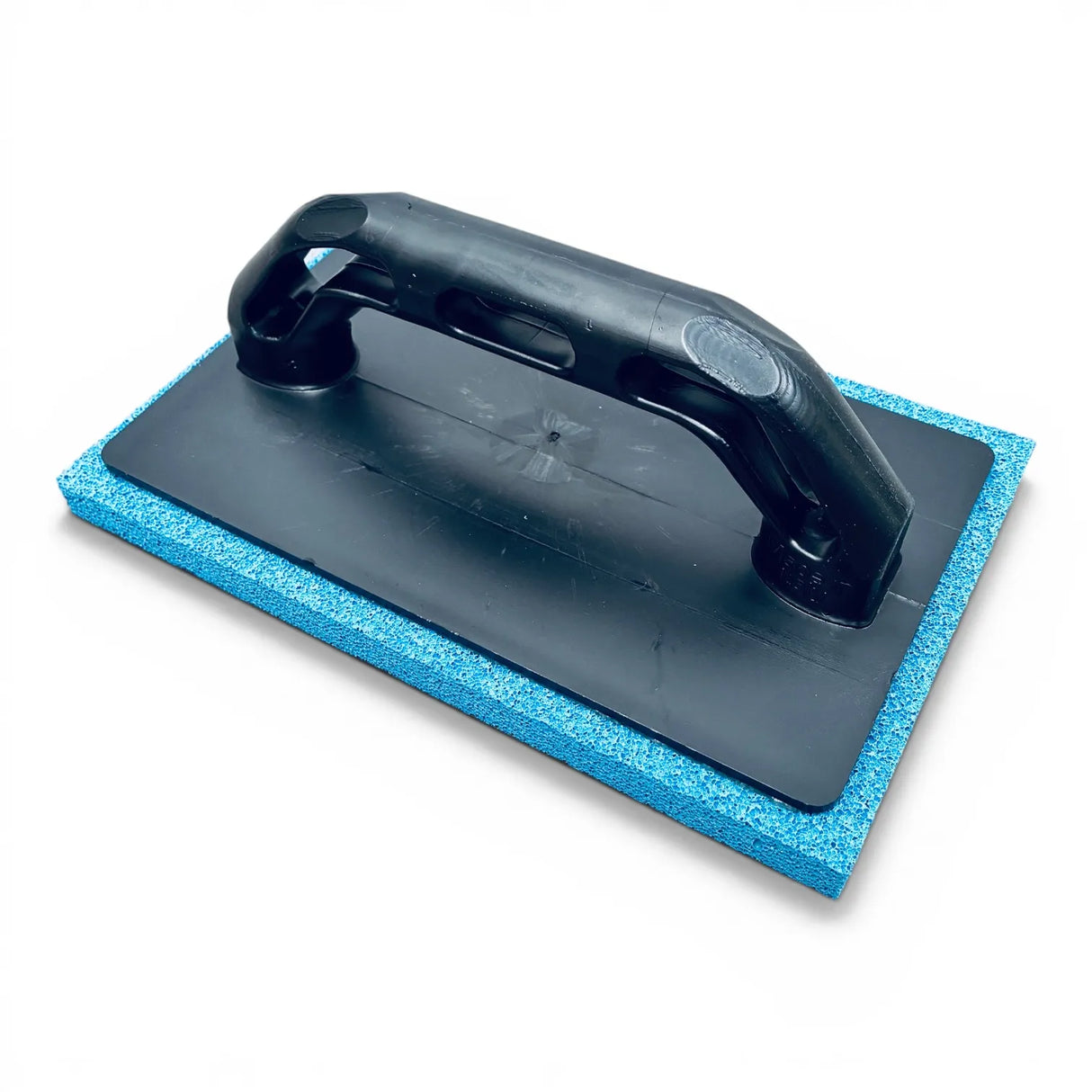 Frattazzo in gommaspugna blu con supporto in ABS