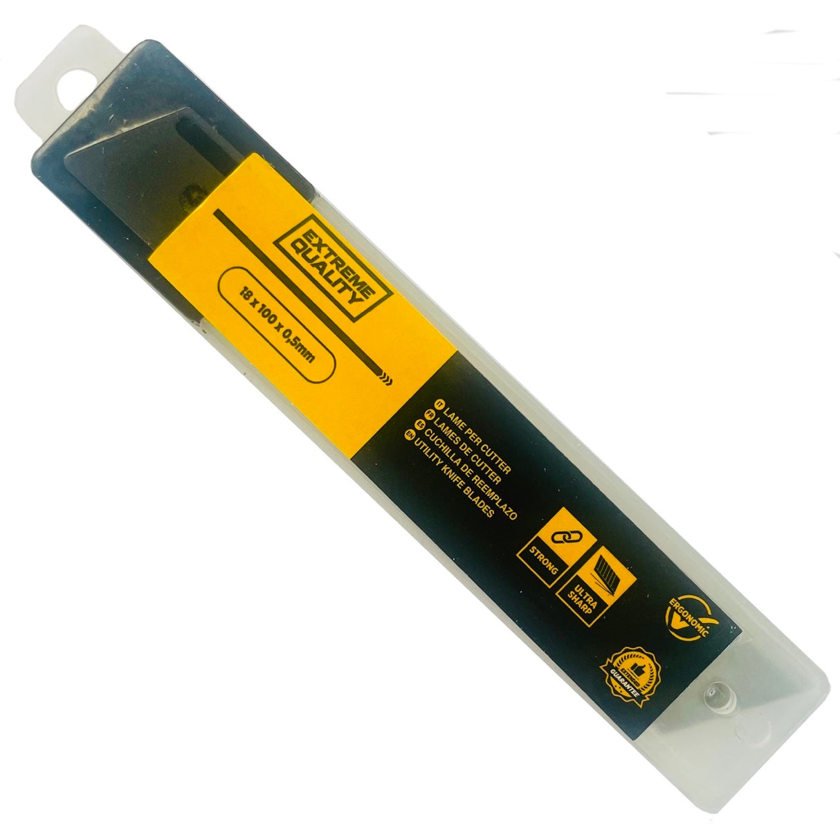 Spare blades for utility knives 18mm (box 10 pcs.)