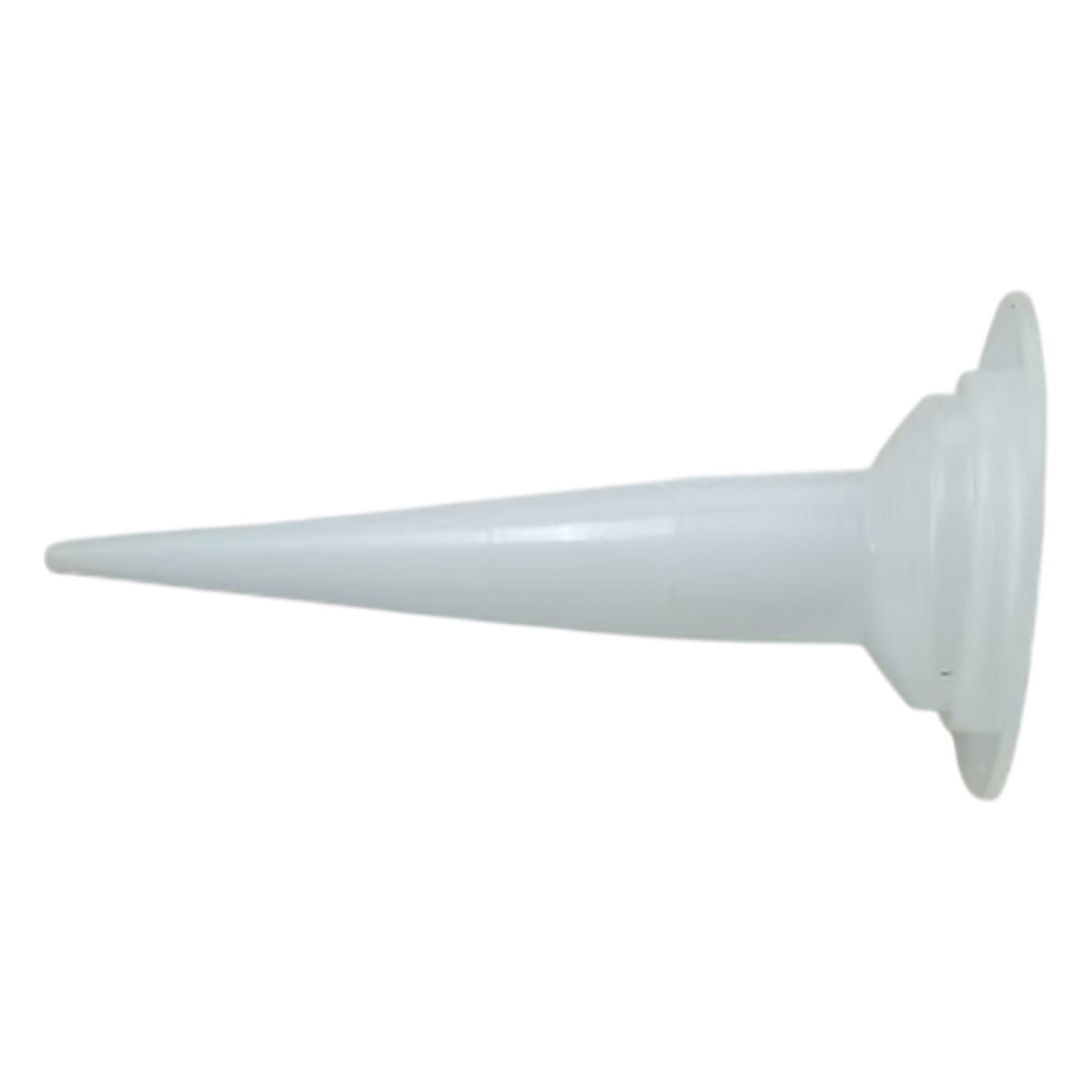 Beccuccio in plastica per pistole silicone in alluminio