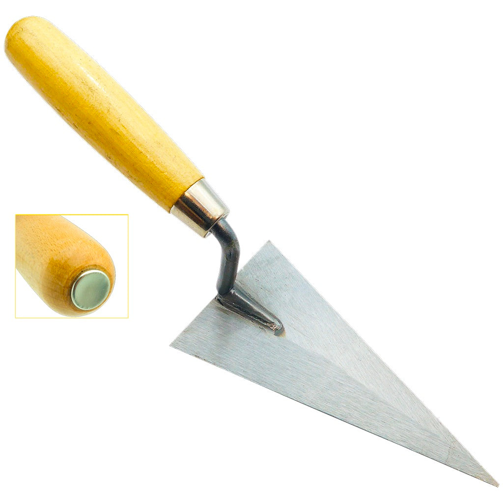 Cazzuolino punta acuta manico legno