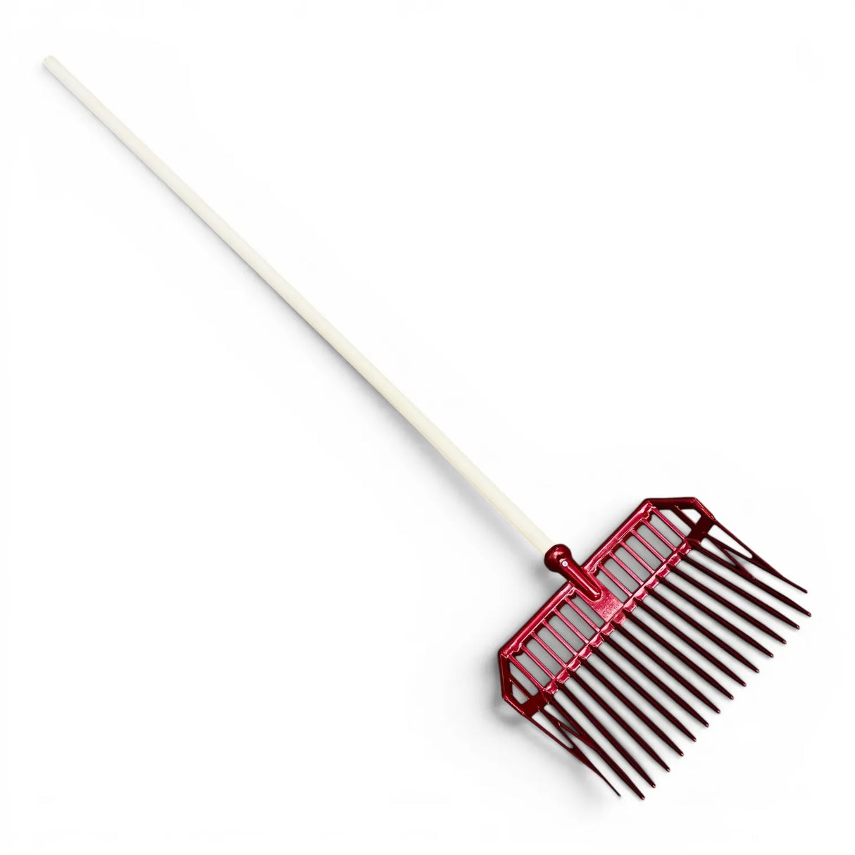 ABS horse fork with wooden handle
