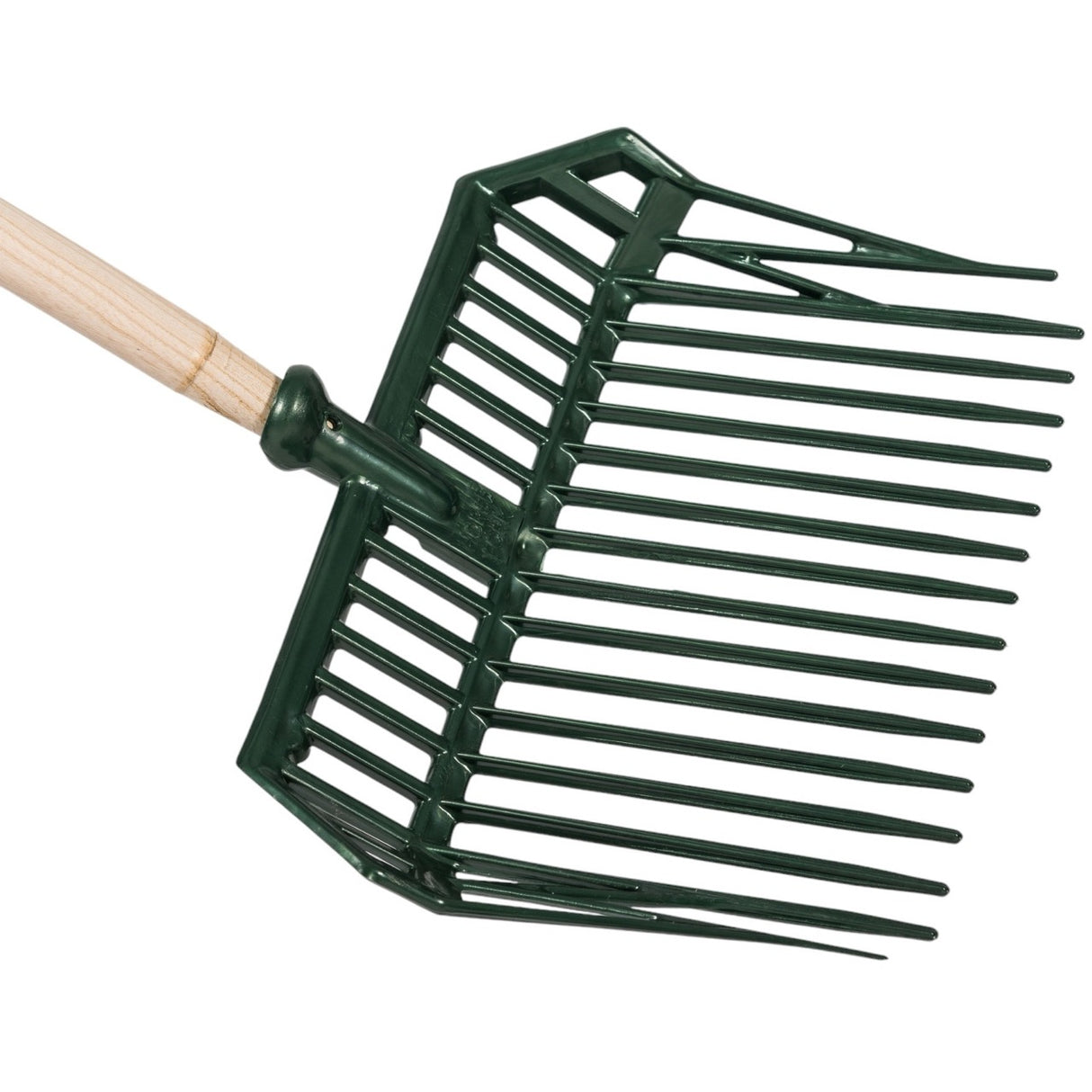 Forca per cavalli in ABS manico legno