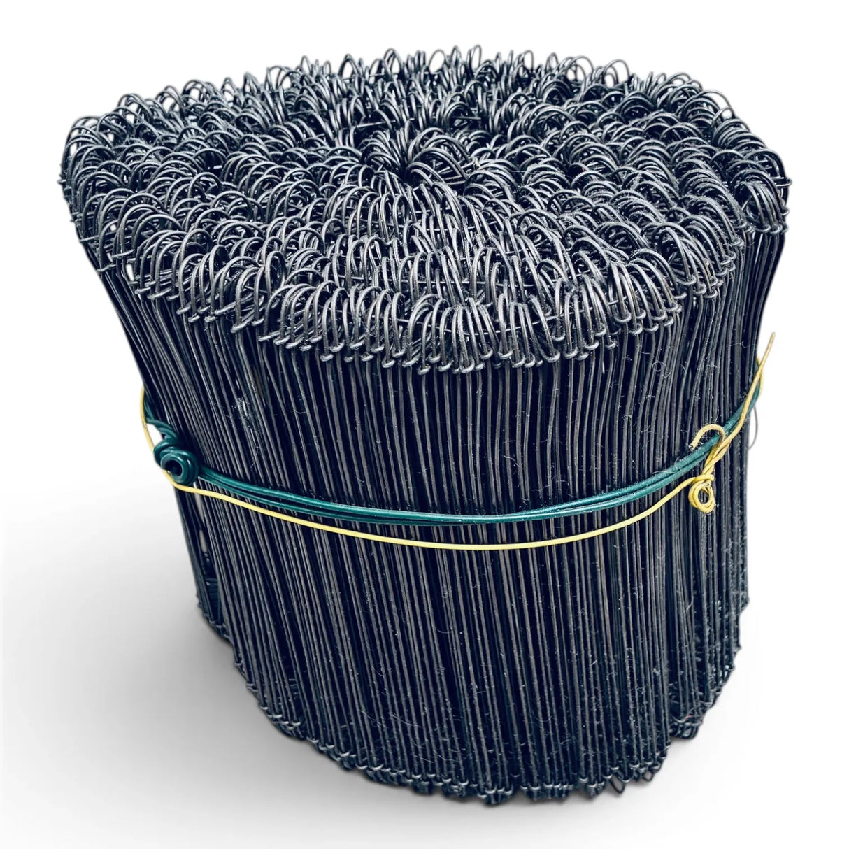 Baked wire ties, packs of 1000 pcs.