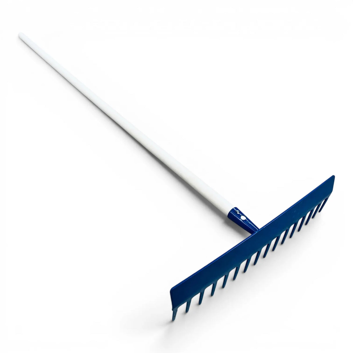 16-tooth mud rake, 45 cm, wooden handle