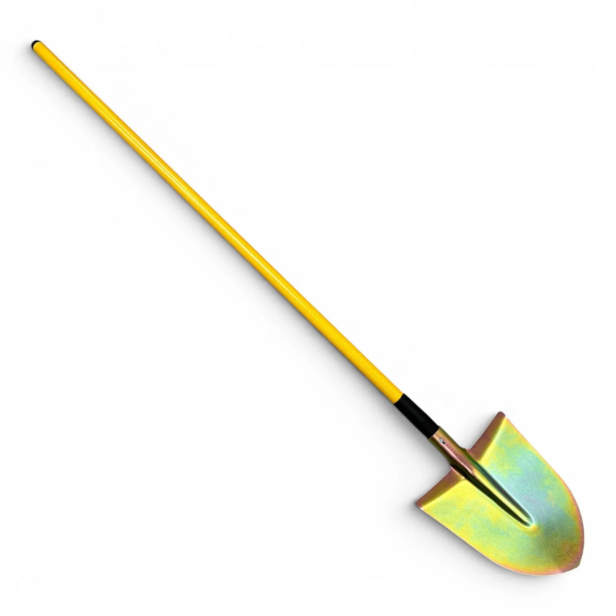 Italian model yellow galvanized shovel ultra-light fibreglass handle