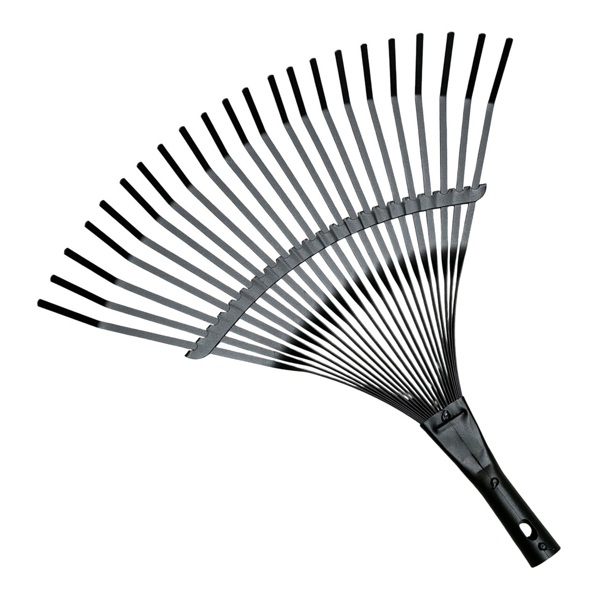 Scopa per foglie 22 denti fissi nera