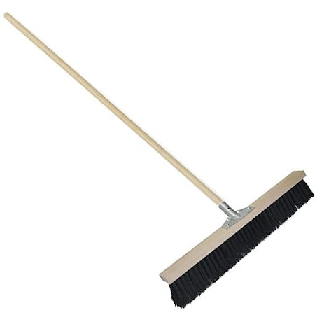 Spazzolone industriale manico legno 150cm
