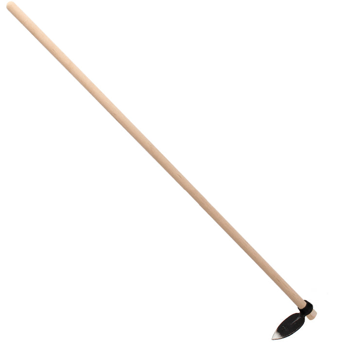 Zappino a cuore manico legno 120cm