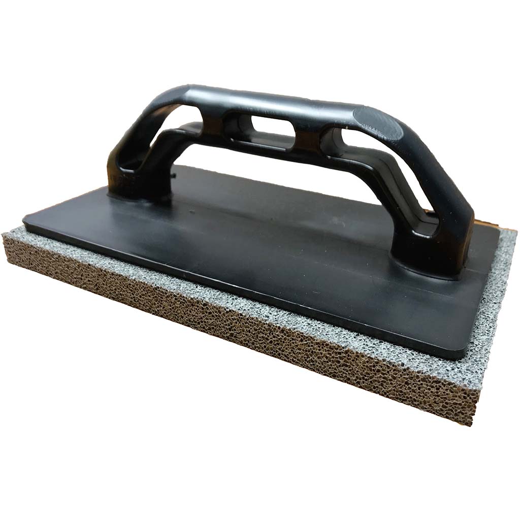 Plastic base plastering trowel small cells