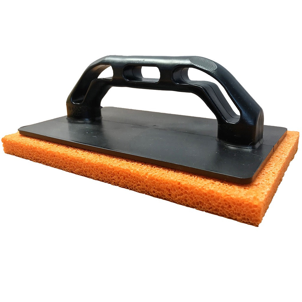 Plastic base plastering trowel big cells