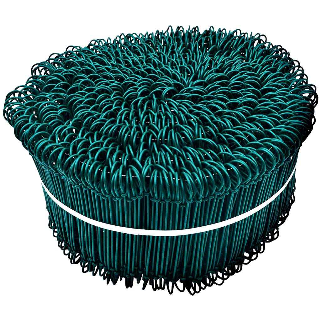 Annealed plastified iron wire strings in bundles of 1000 pcs.