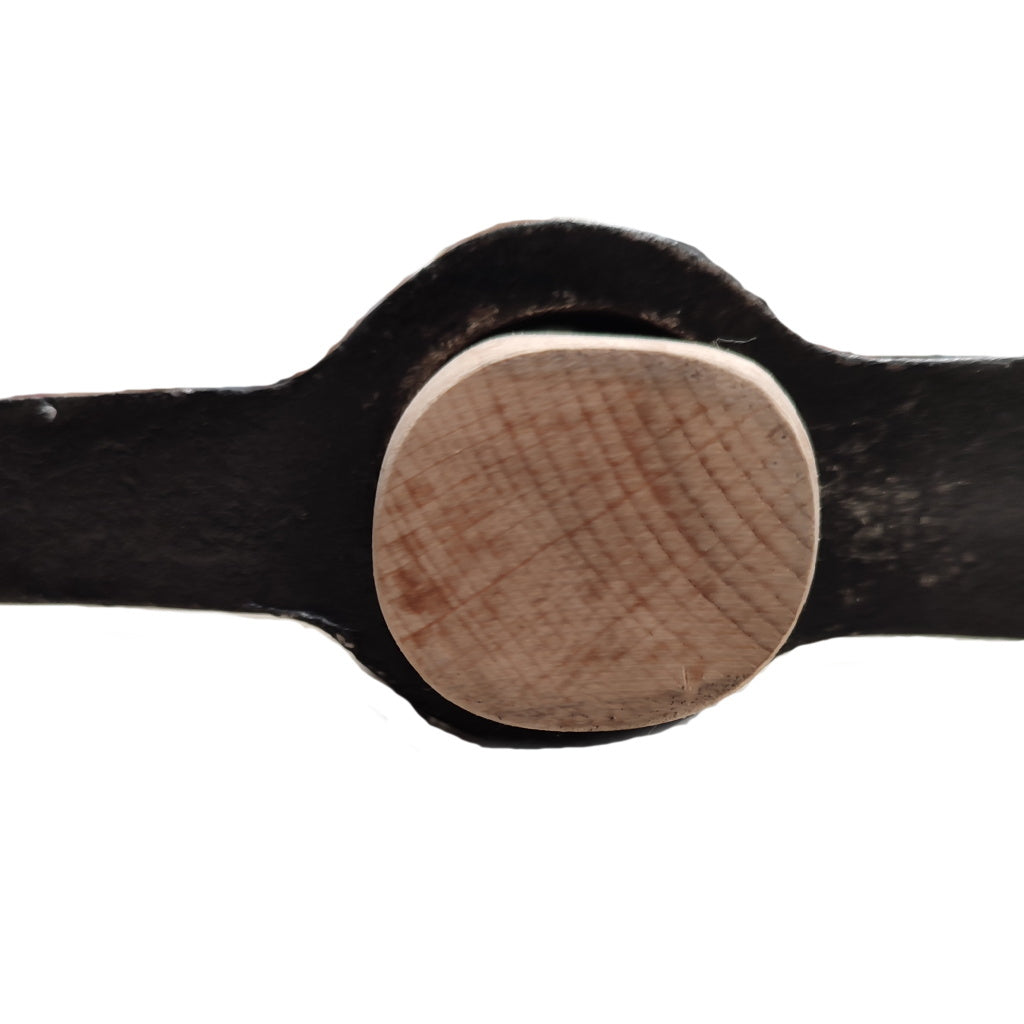 Wooden handle 90cm for round eye pickaxe two flat sides