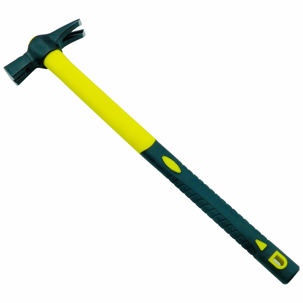 Italian carpenter's hammer with magnet fiber handle
