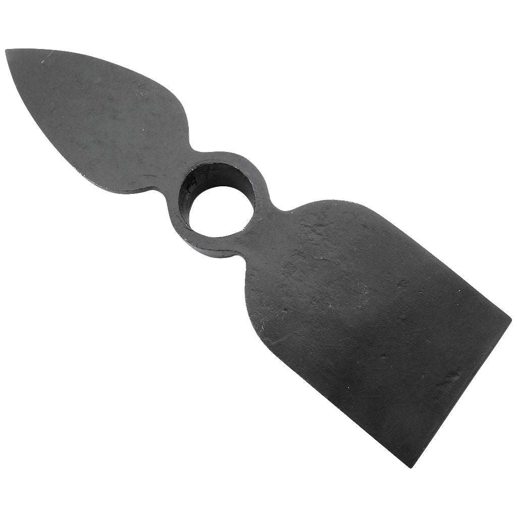 Forged garden hoe square/heart