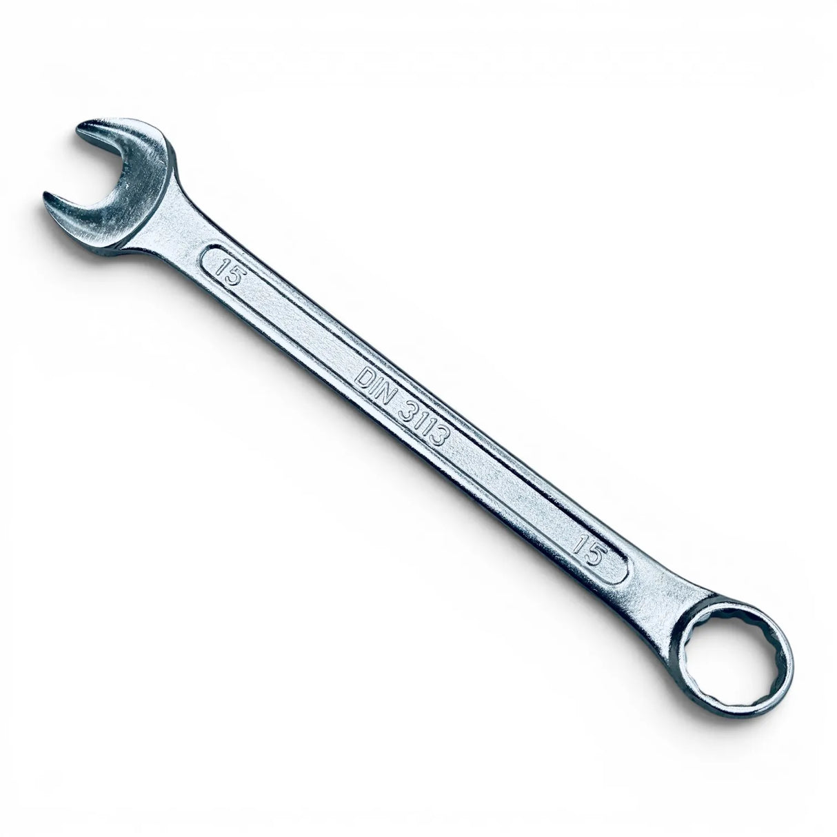 Chrome-vanadium combination spanner DIN 3113