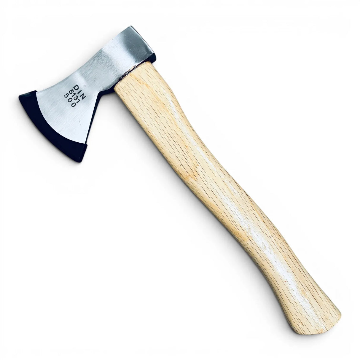Polished head hatchet wooden handle