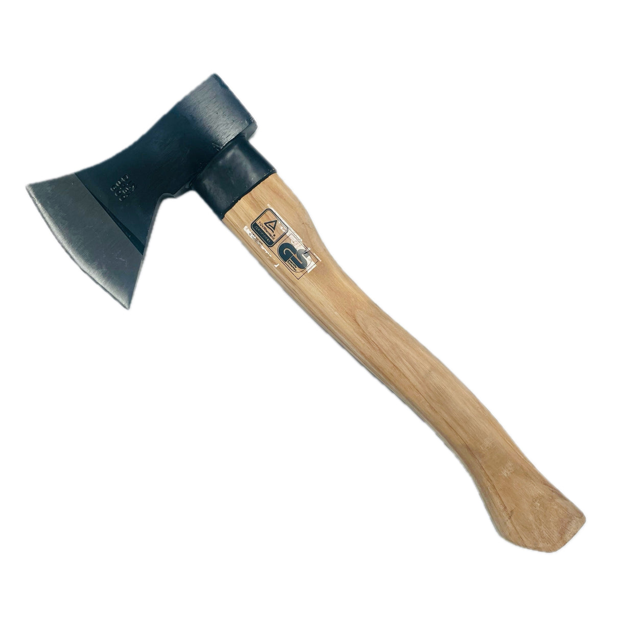 Professional hatchet with wooden handle