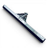 Stainless steel water scraper with double rubber