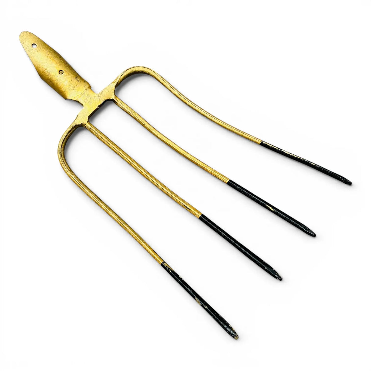 Forged 4-tine pitchfork