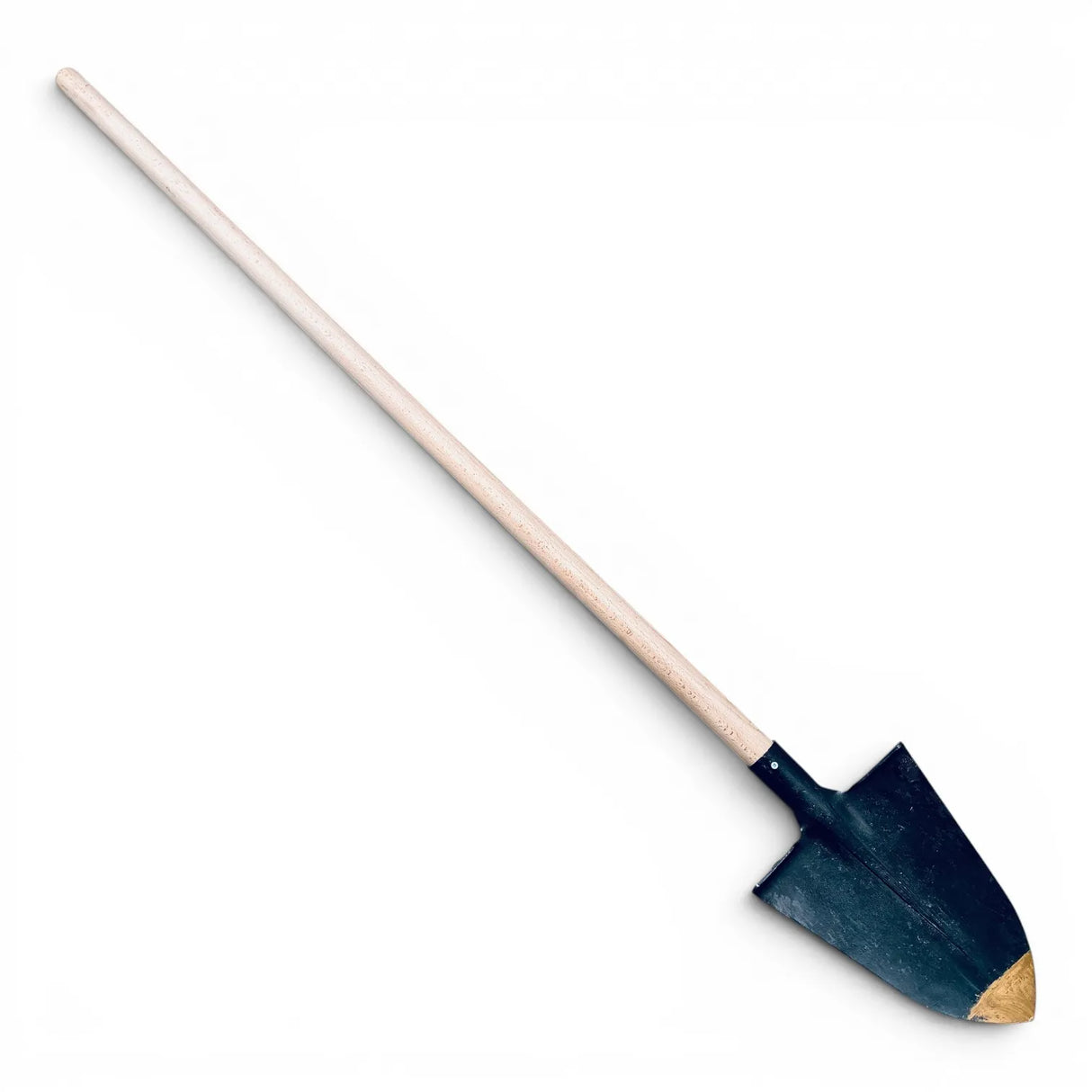 Spade with forged point and 140cm wooden handle