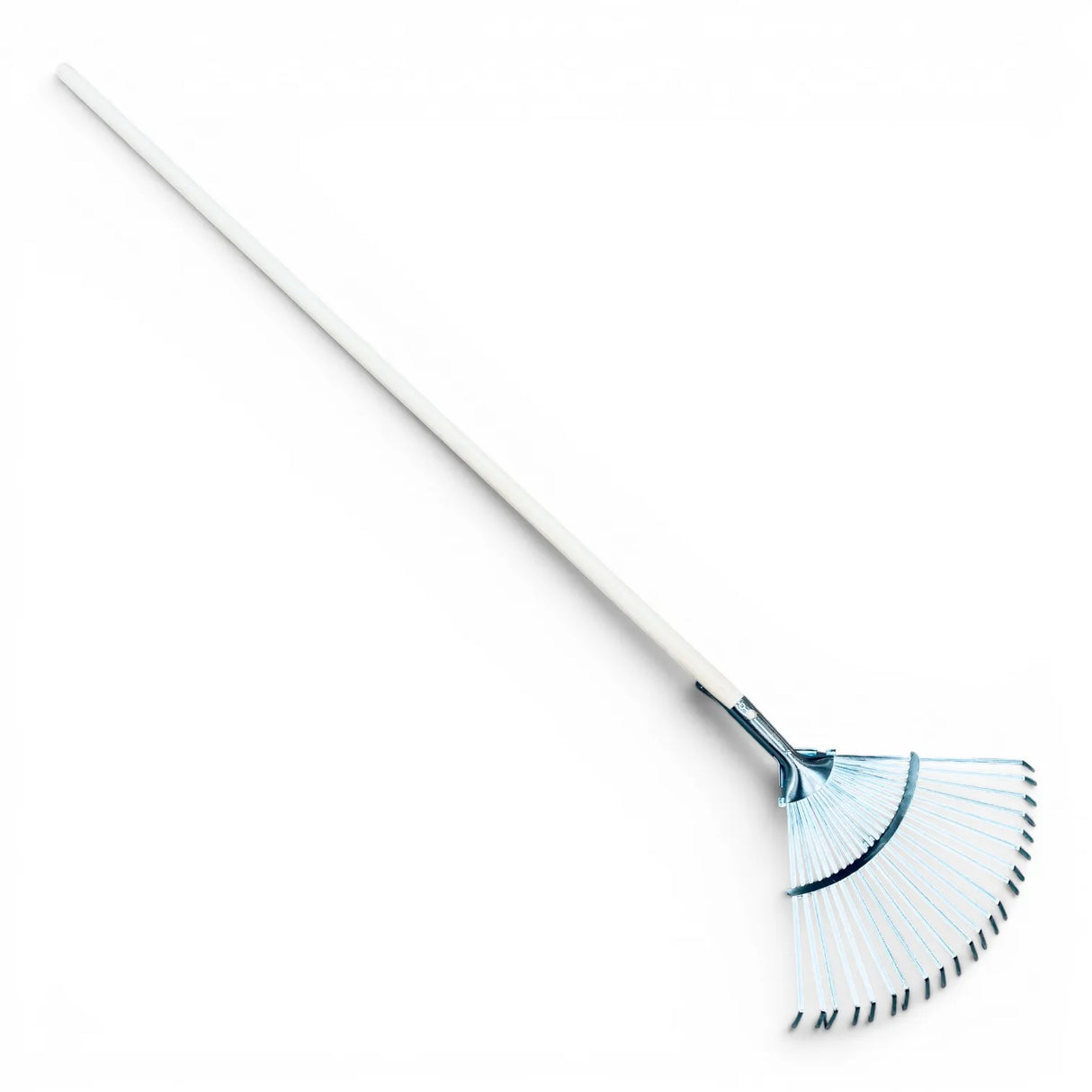 Scopa per foglie regolabile manico legno 150cm