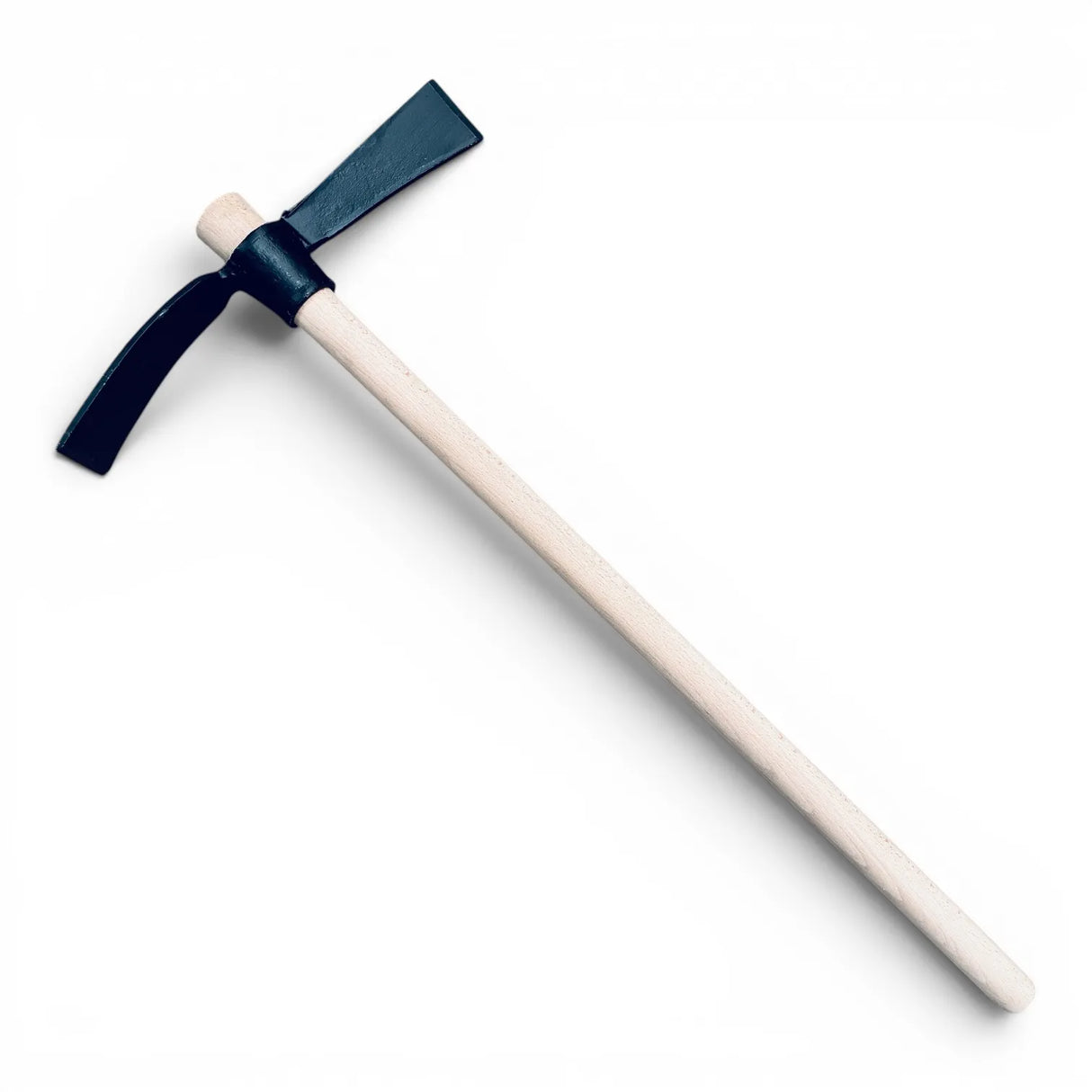 2kg round-eye hoe-axe with wooden handle