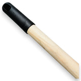 Manico per scopa in legno con filetto italiano e tappo appendibile 125cm