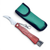 21cm mushroom hunting knife with sheath
