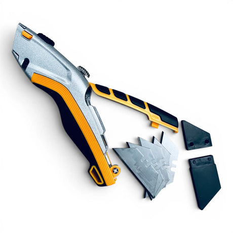 Cutter professionale con 6 lame SK5 a ricambio rapido