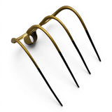 Forca a 4 denti curvi forgiata