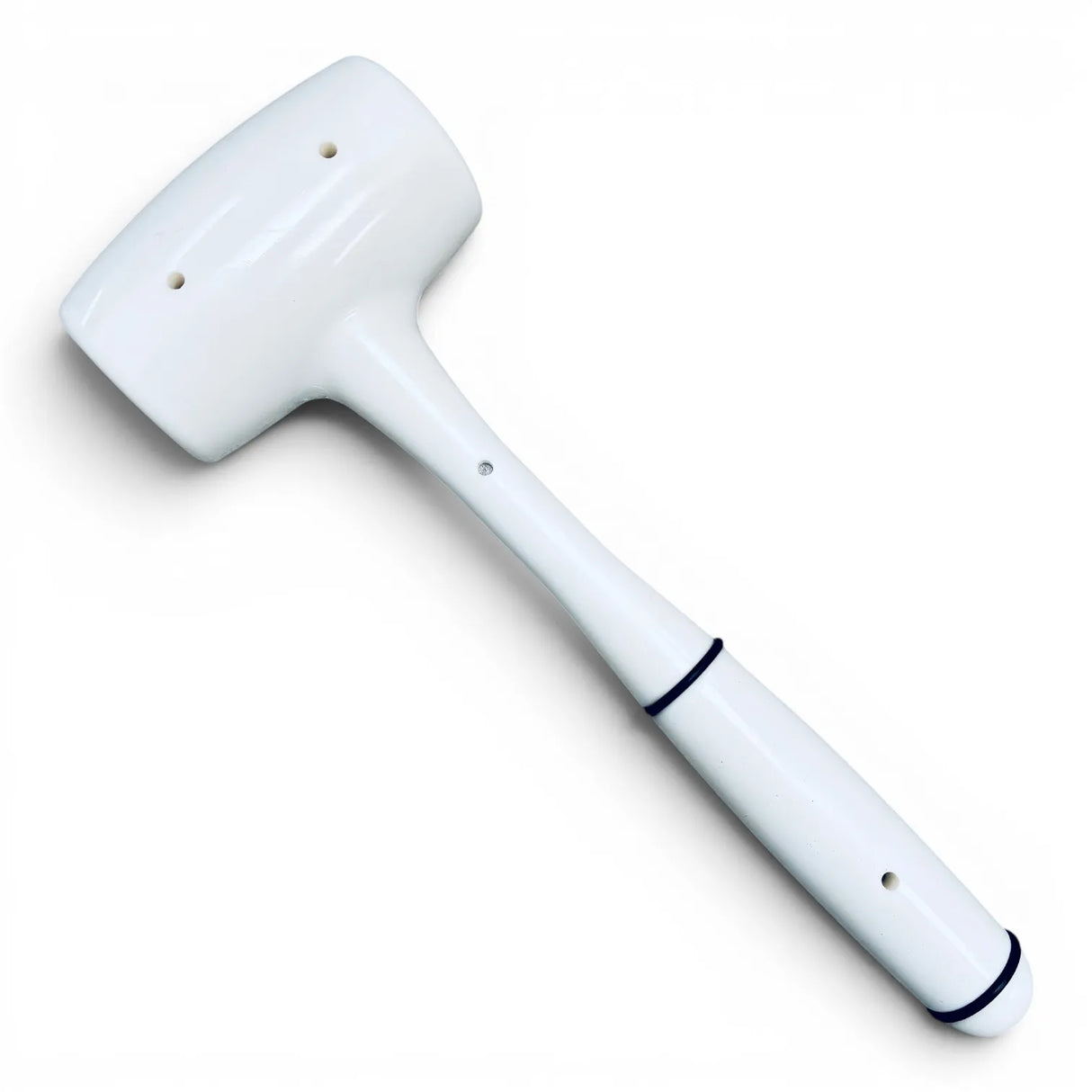 Tile-setting mallet with steel core