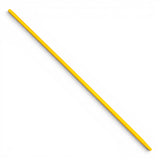 Straight solid fibre handle for rakes and leaf brooms, 150 cm
