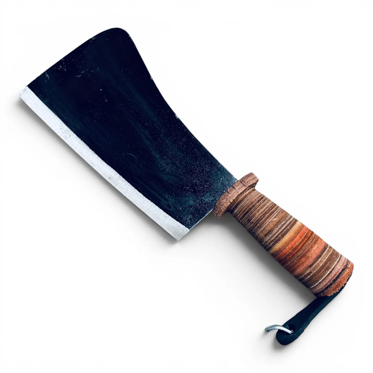 "Piemonte" type trowel, 24 cm, leather handle