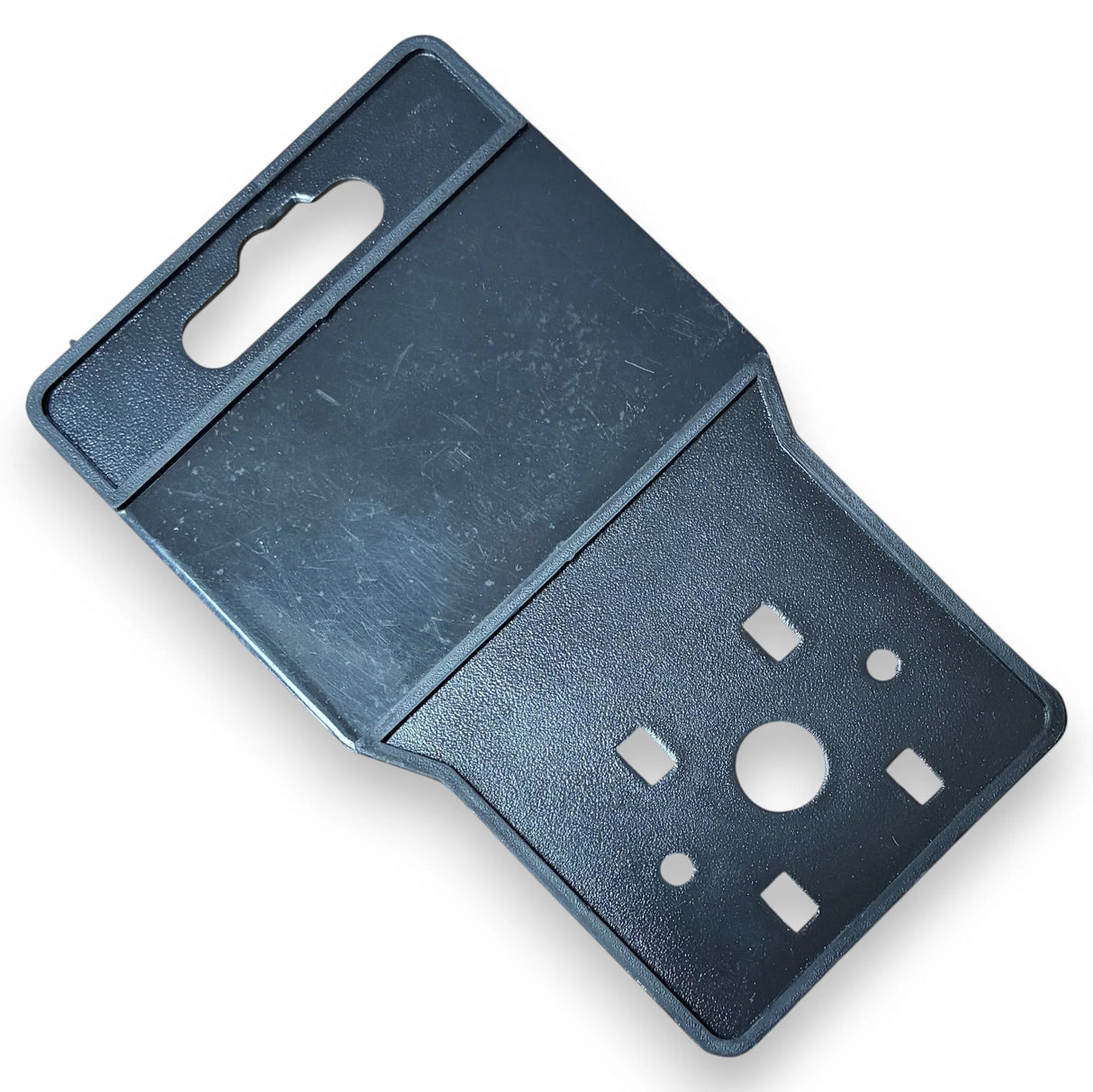Placchetta media con fascetta in plastica 12x7cm