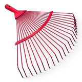 Balai à feuilles fixe à dents rondes