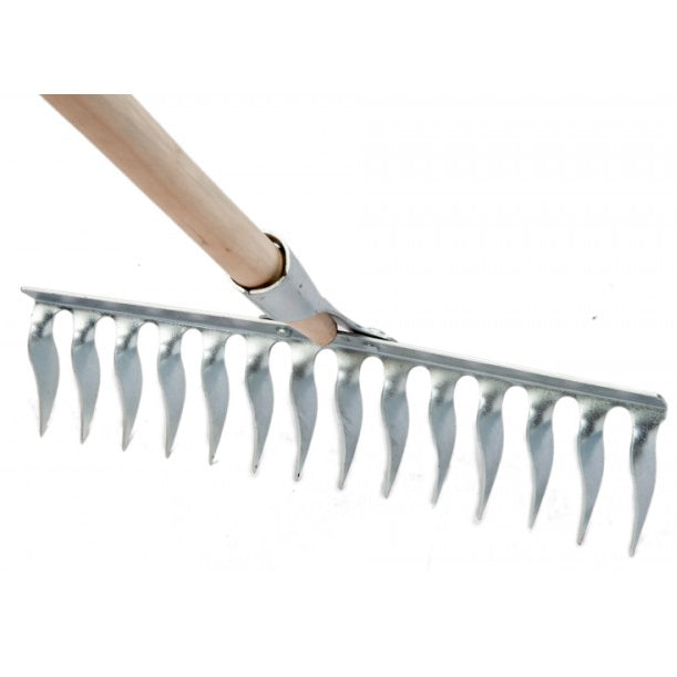 Rastrello sarchiatore manico legno 150cm