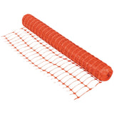 Orange construction site netting 1x50m 80g/m²