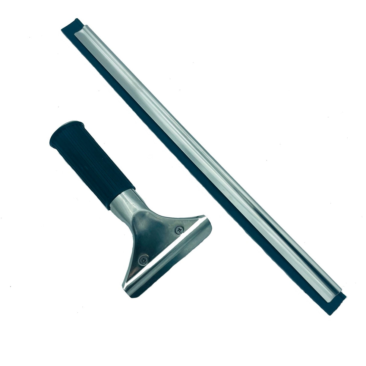 Stainless steel glass scraper 35cm