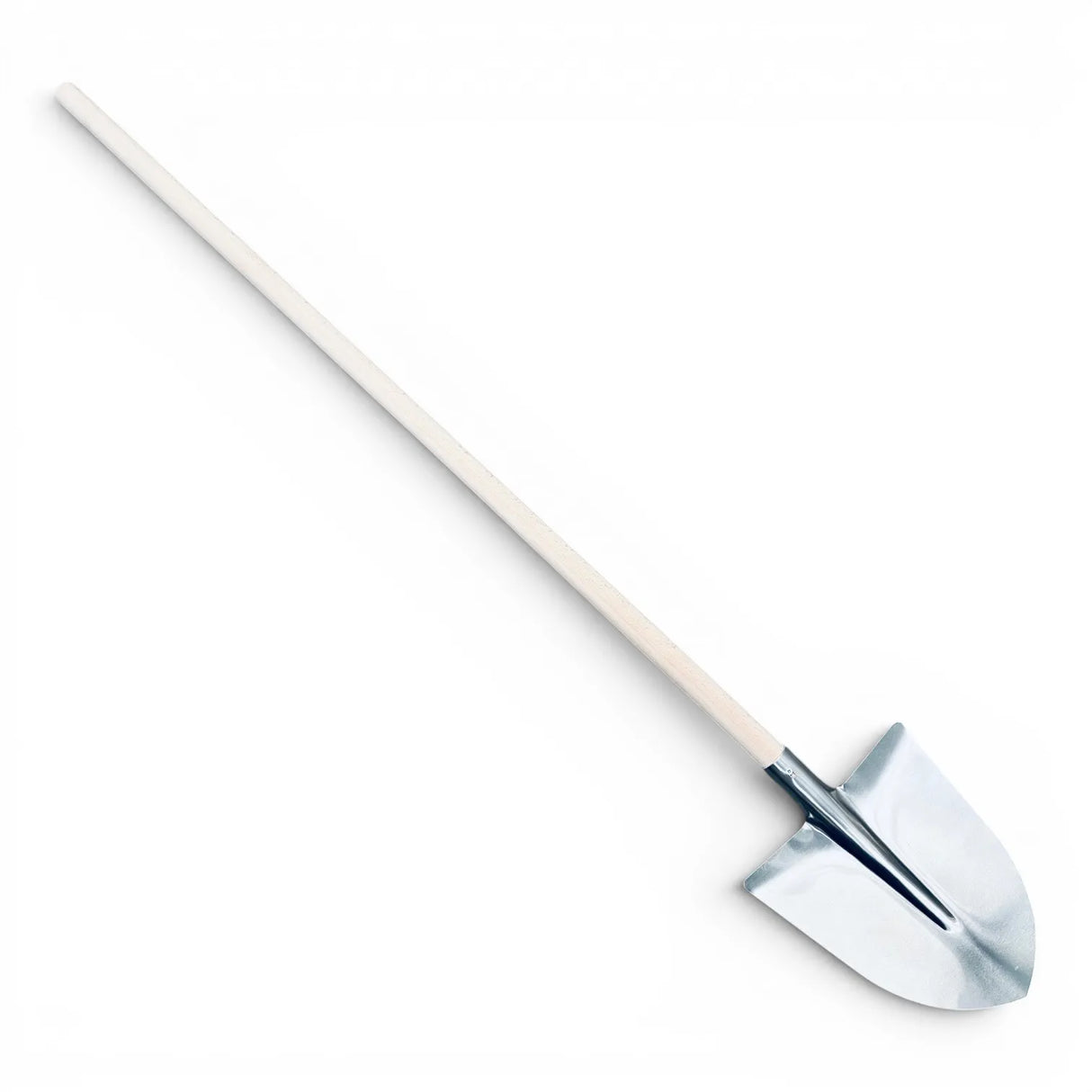Aluminium italian model shovel super-lightweight wooden handle
