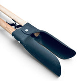 Post hole digger with 140cm wooden handle