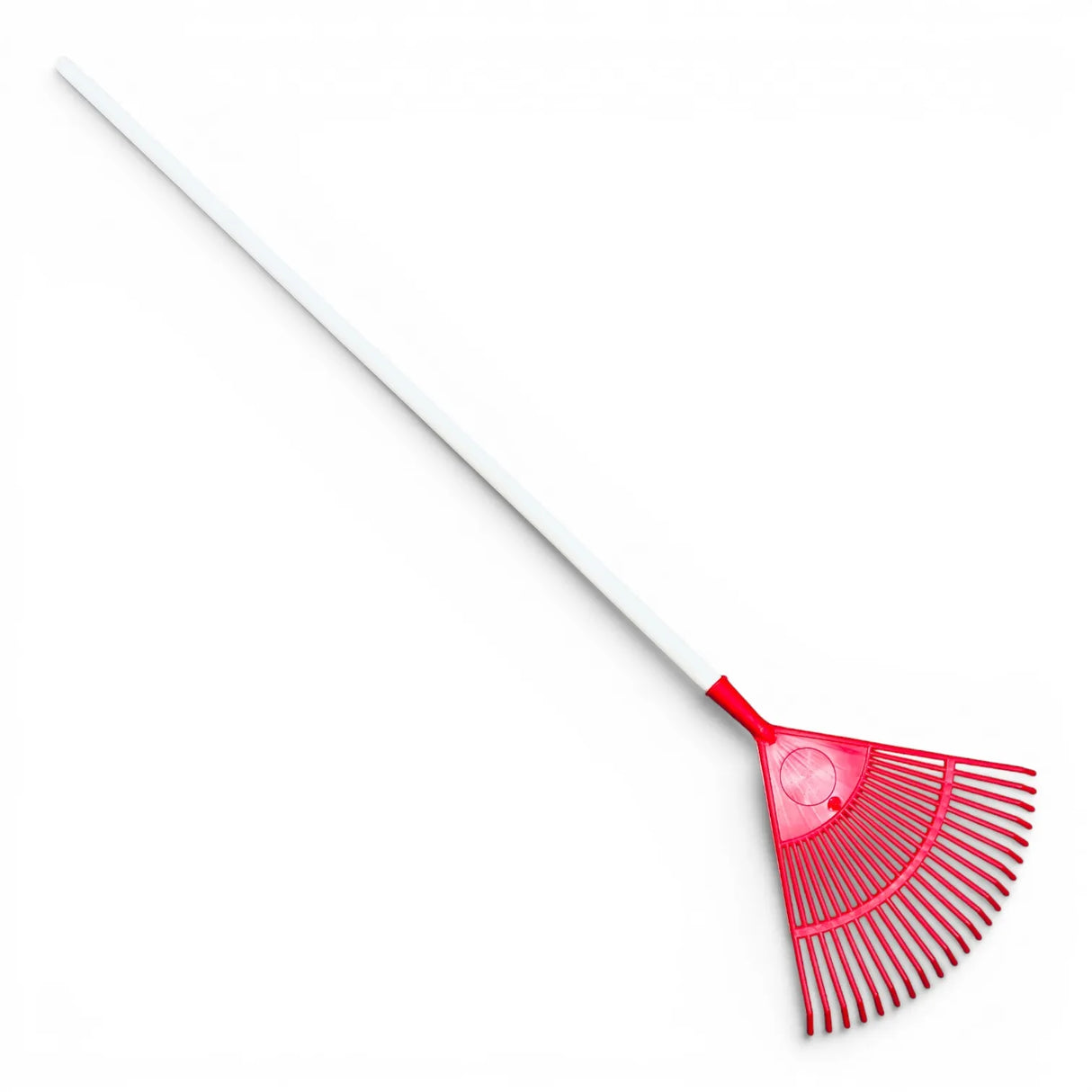 Polypropylene leaf/olive rake 42x37cm with 150cm wooden handle