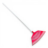 Scopa larga per foglie e olive 55cm manico legno 150cm