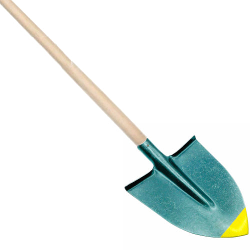 Vanga Varese a punta stampata a caldo manico legno 140cm