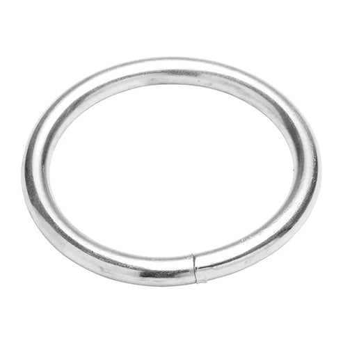 Round welded galvanized rings