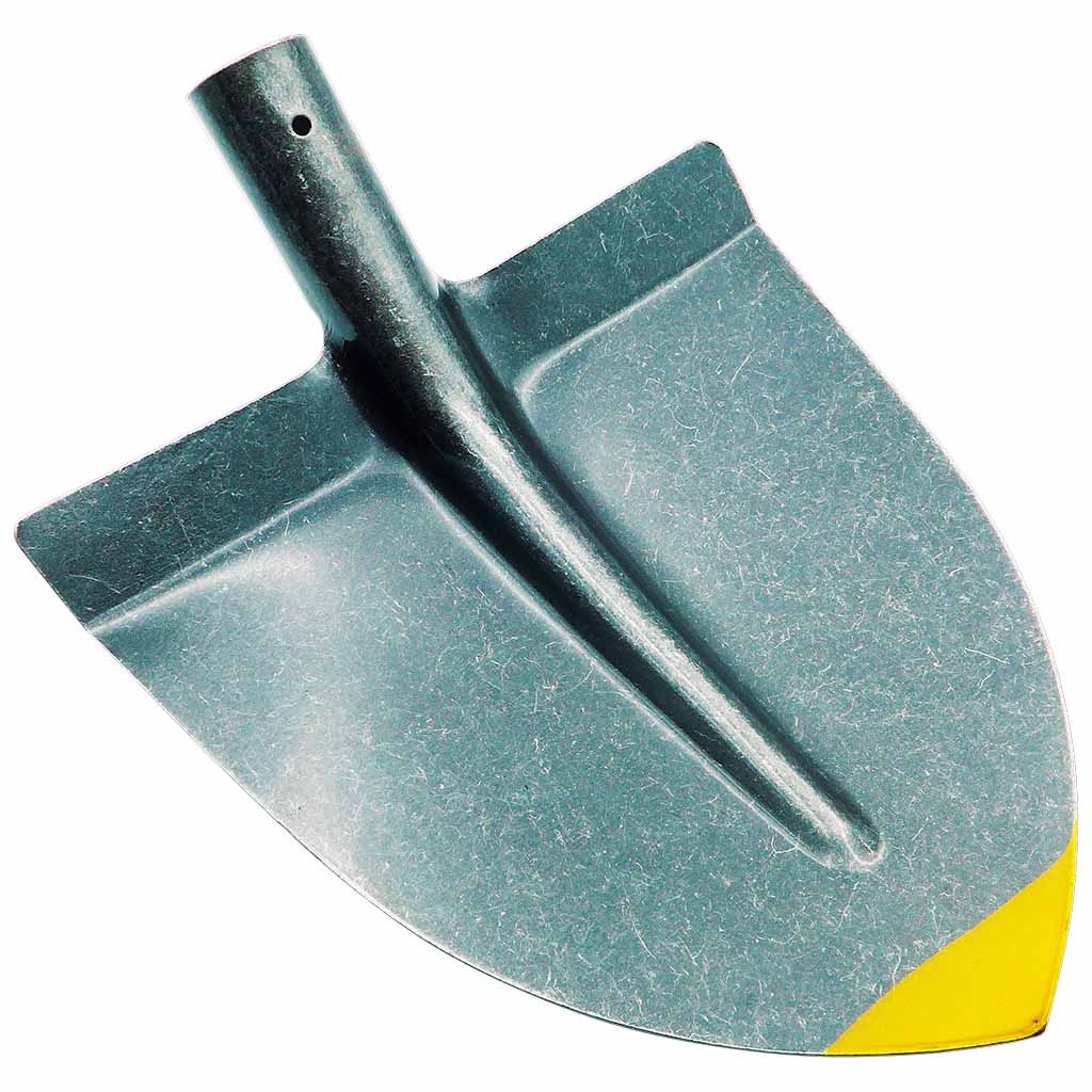 Hot stamped pointed shovel