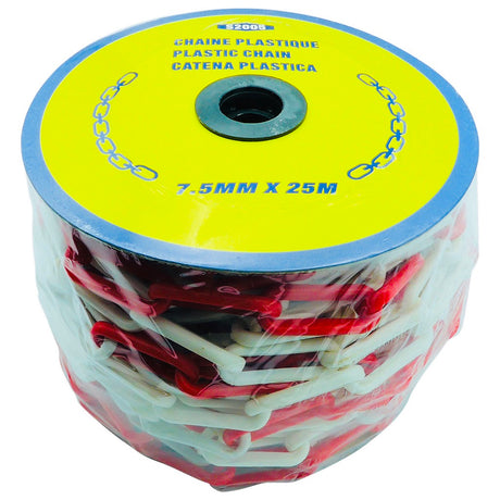 Plastic chain Ø7.5mm on a 25m spool