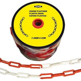 Plastic chain Ø7.5mm on a 25m spool