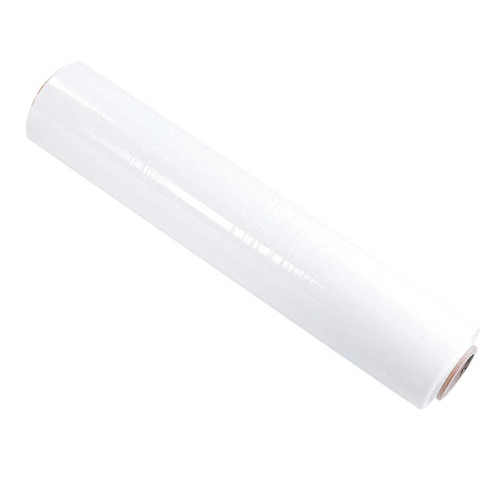 White plastic protective film
