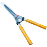 Hedge shears with wavy blades